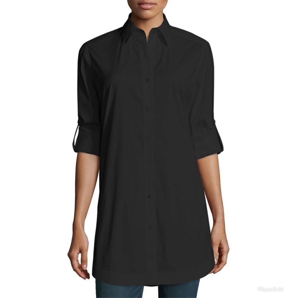 Lafayette 148 New York Jaycee button down tunic